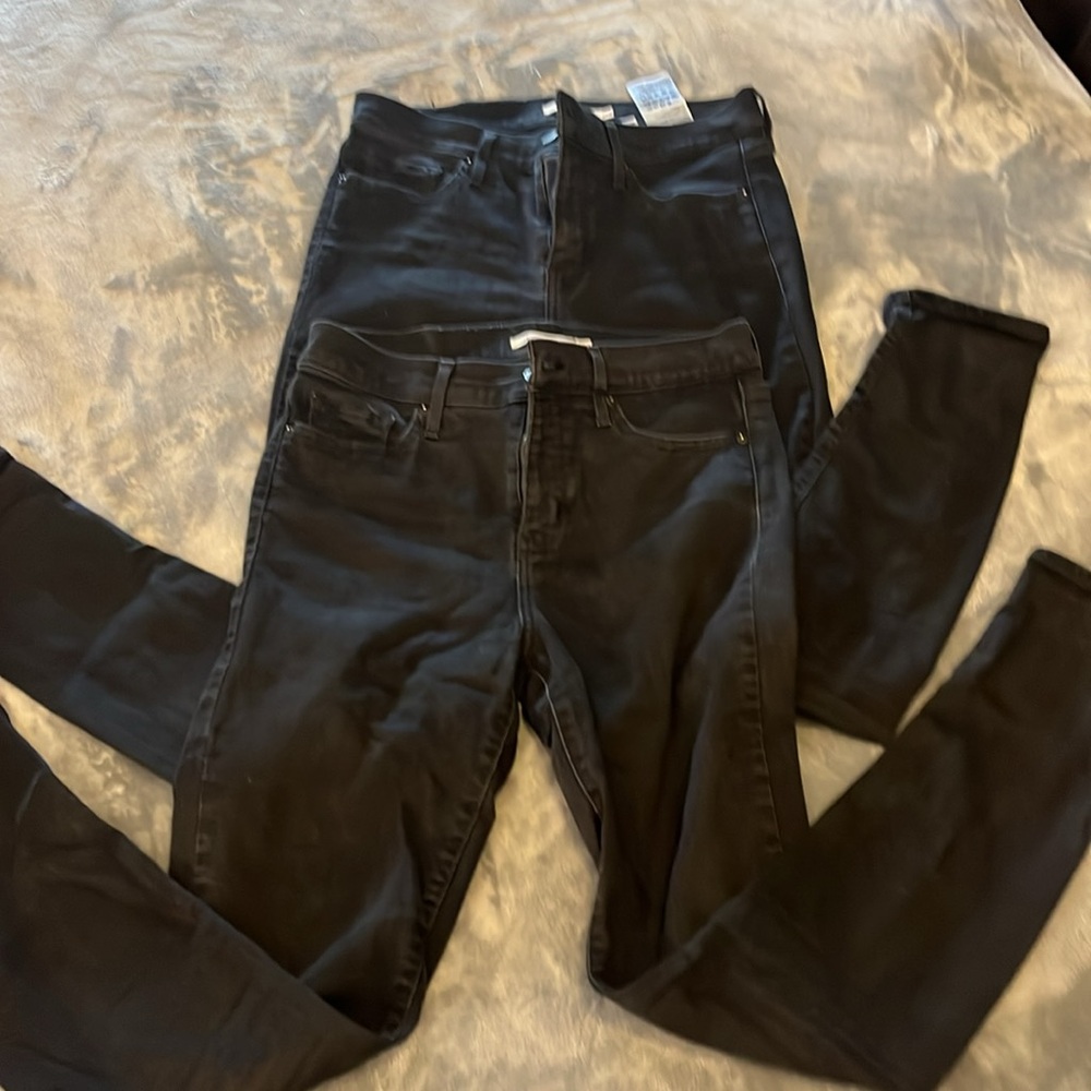 Two pair woman’s Levi’s 311 Shaping Skinny Jeggings - Picture 6 of 8